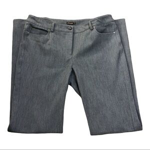 J. McLaughlin Straight Leg Trouser Pants Gray Size 8 See note